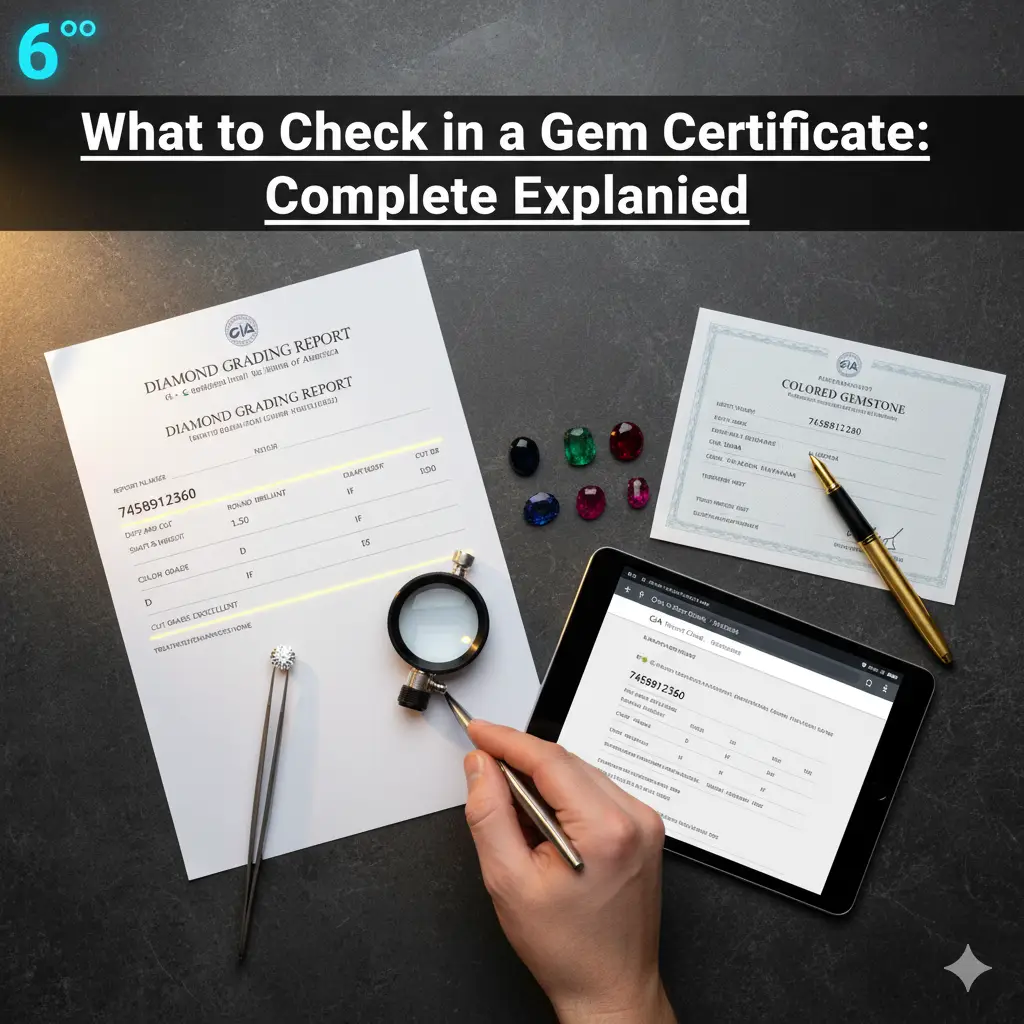 What to Check in a Gem Certificate: Complete Explained (Sri Lanka Guide)